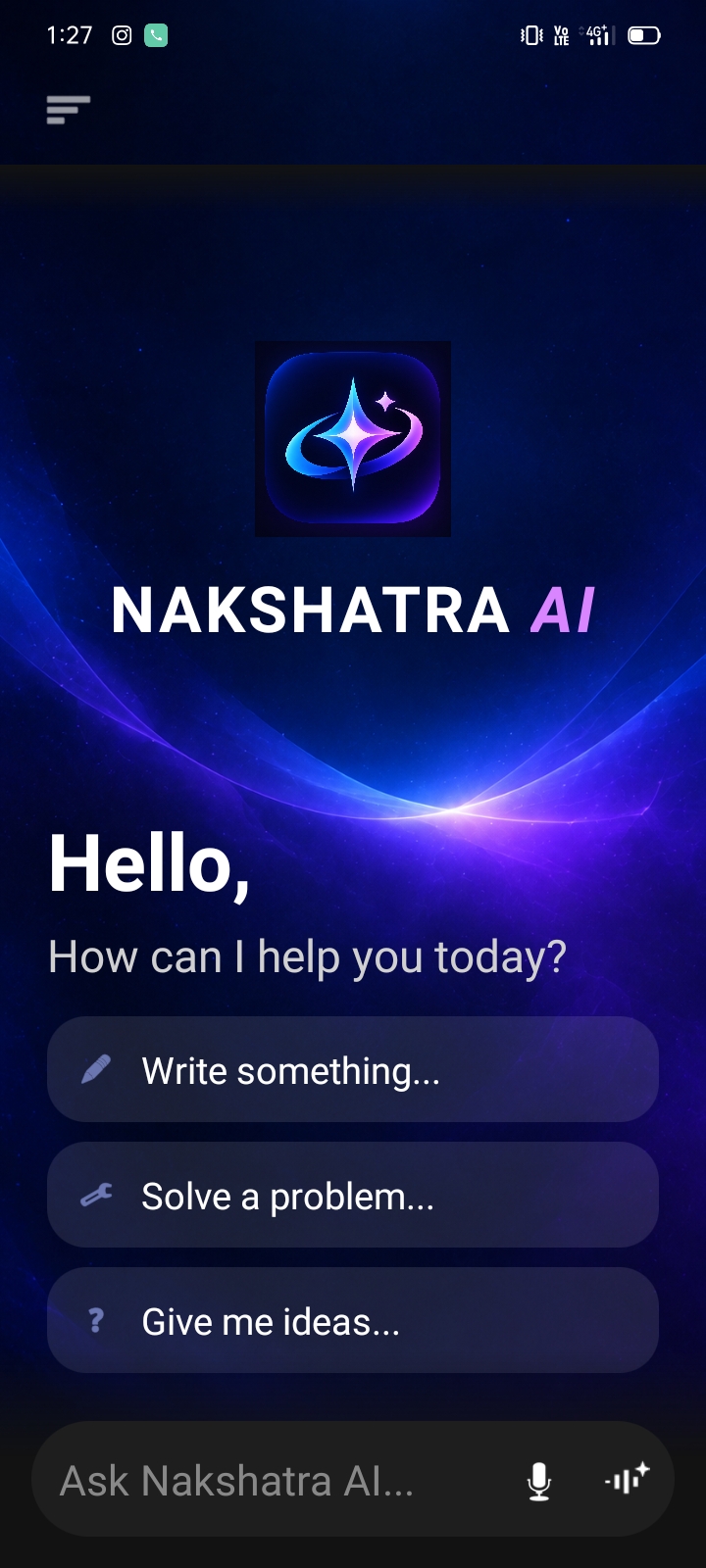 Nakshatra AI App